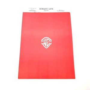 Vintage Sheet Music Romany Life Czardas The Fortune Teller Voice Piano Herbert